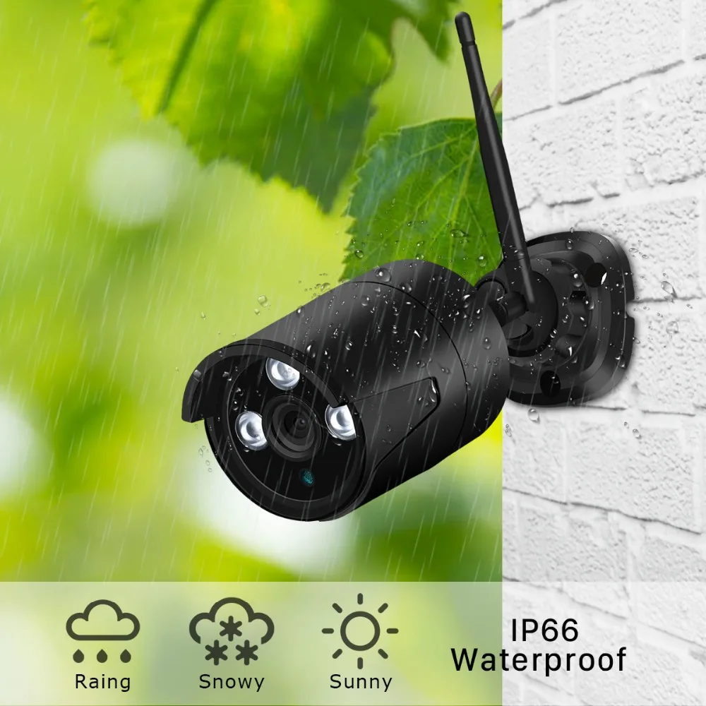 720P 960P 1080P Wi Fi IP камера 2.0MP HD Сеть 1.0MP беспроводная Onvif ночного видения металлическая