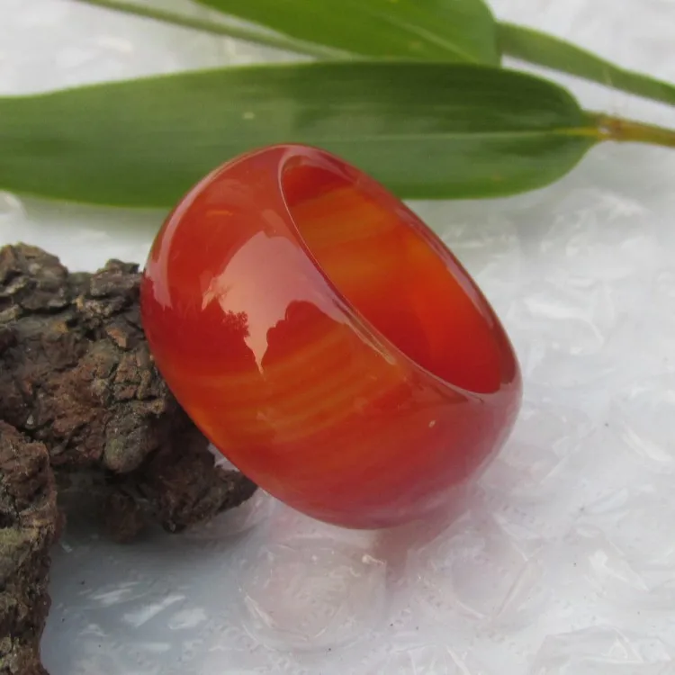 Натуральное кольцо sardonyx для мужчин и женщин китайское нефритовое расширенное