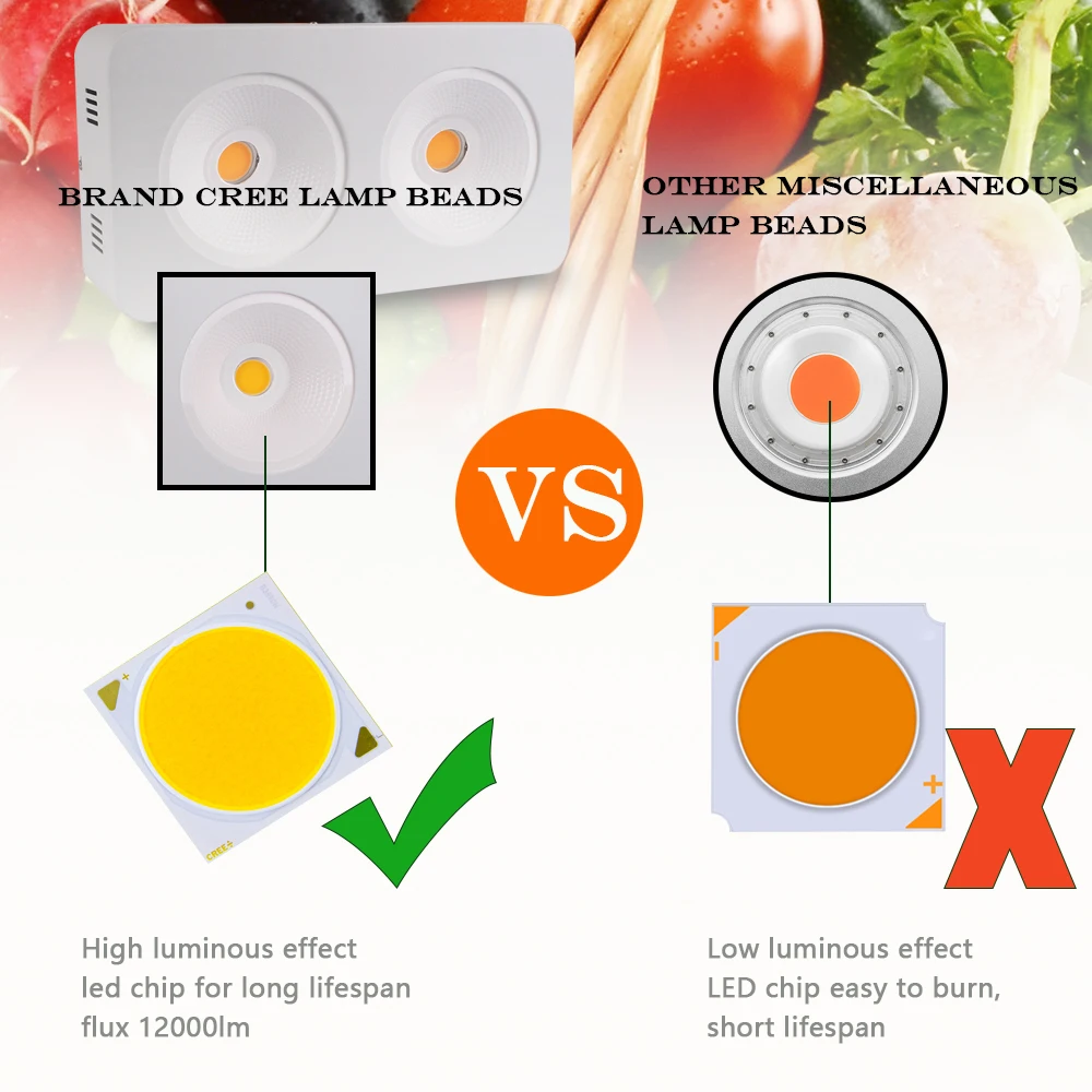 CREE CXA3070 200 Вт 400 800 COB LED Grow Light полный спектр Lamp Indoor Fitolamp Hydroponics Phyto for grow tent - купить по