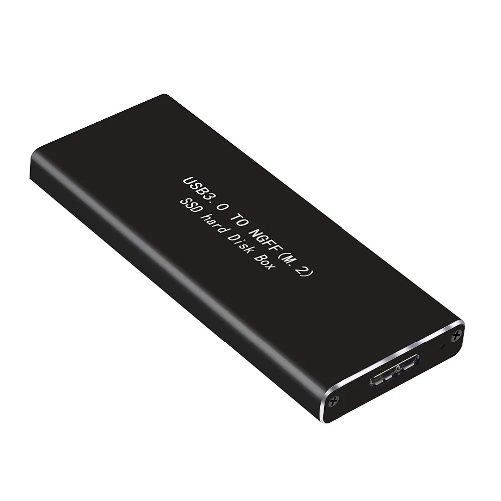 USB 3,0 HDD корпус M.2 NGFF для USB3.0 SSD SATA жесткий диск чехол Высокоскоростной Алюминиевый мобильный диск коробка Caddy поддержка UASP
