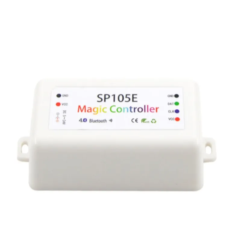 LED SP105E волшебный контроллер Bluetooth 4 0 Φ 2048 пикселей для WS2811 2812 2801 6803 IC светодиодная