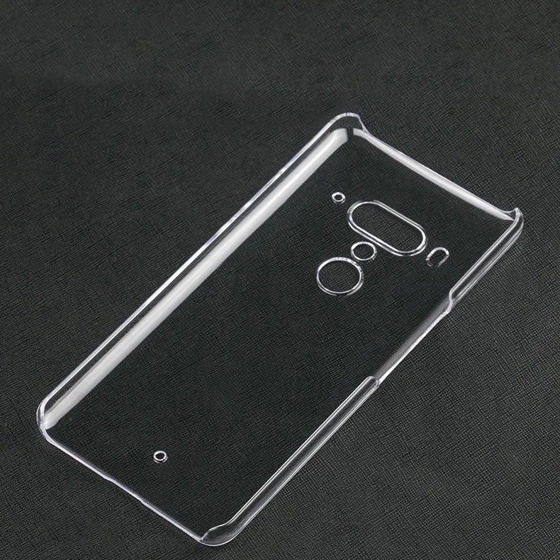 Прозрачный кристально чистый тонкий жесткий защитный чехол для HTC U12 PLUS/U12 + |