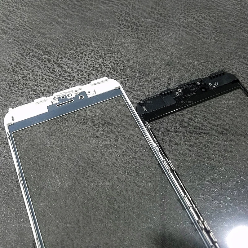 10 шт. внешняя стеклянная линза с рамкой и OCA для iphone 6SP Запчасти для мобильных телефонов запасные части для сенсорной панели мобильного телефона