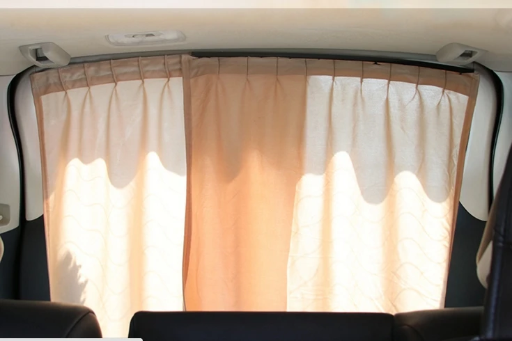 Big Size car sun shade Car Window Curtain Beige black window sunshade car-styling Curtains UV Protection | Автомобили и мотоциклы