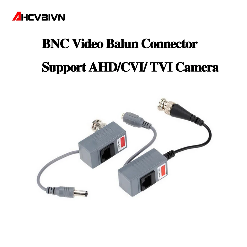 10 шт. CCTV камера аксессуары Аудио Видео Балун Приемопередатчик BNC UTP RJ45 Видео балун с аудио и мощность над CAT5/5E/6 кабель
