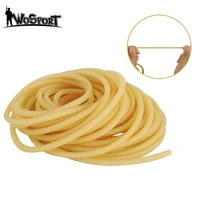 2x4mm 3x5mm 4x6mm hunting natural latex tube outdoor shooting slingshots rubber band catapult fitness yoga bungee elastic band