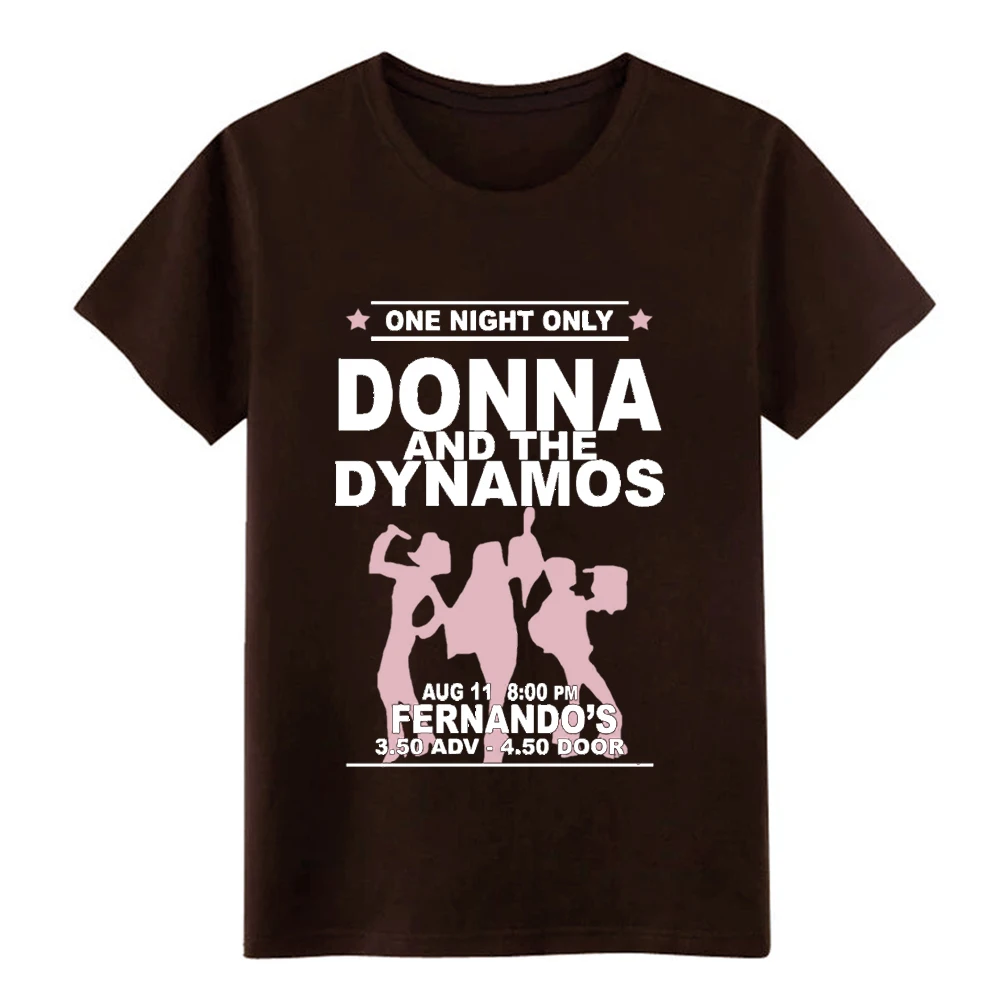 Men's Donna and the Dynamos t shirt personalized 100% cotton S-XXXL cool Graphic Building Spring Autumn Trend | Мужская одежда