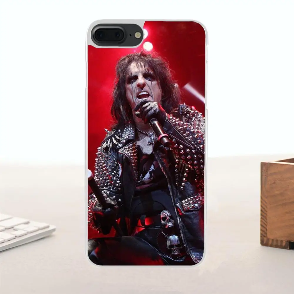 Мягкий ТПУ милый чехол Alice Cooper из тяжелого металла для Xiaomi Redmi 5 4A 3 3S Pro Mi4 Mi4i Mi4C Mi5 Mi5S