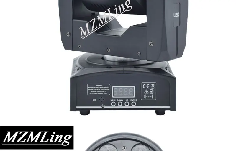 2в1 30 Вт Светодиодный точечный светильник+ 6x8 Вт моющийся светильник DMX512 движущийся головной светильник Профессиональный DJ/бар/вечерние/шоу/сценический светильник светодиодный сценический станок