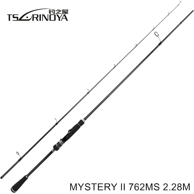 Красный TSURINOYA MYSTERYII FUJI Ring Satwater удилище для рыбалки 1,98 м, 2,1 м, 2,28 м, вес приманки 6-18 г/7-20 г, сверхлегкое спиннинговое удилище с морским басом - Цвет: Красный