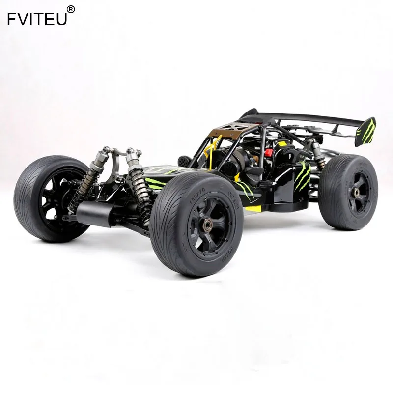 FVITEU набор резиновых шин на дорожном колесе подходит для 1/5 Losi 5ive T Rovan LT Truck BAJA