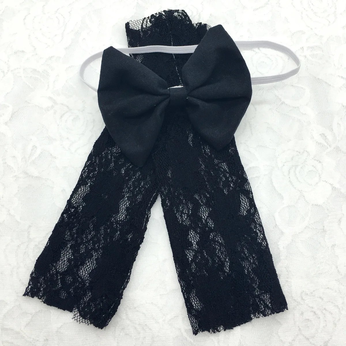 Baby Lace Leg Warmers Set Photo Prop Headband Bow Sleeve Studio Newborn Girl Print Photography Accessories X | Детская одежда и