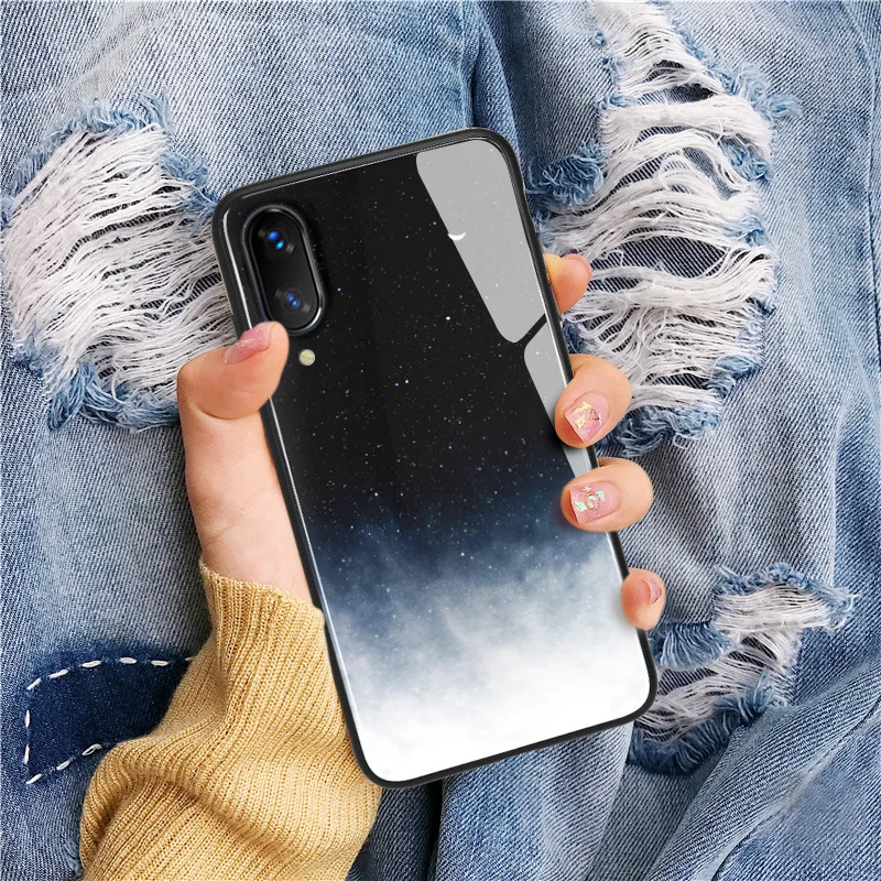 Чехол для iPhone XS Max XR X 8 11 Pro Тонкий силиконовый чехол из закаленного стекла с
