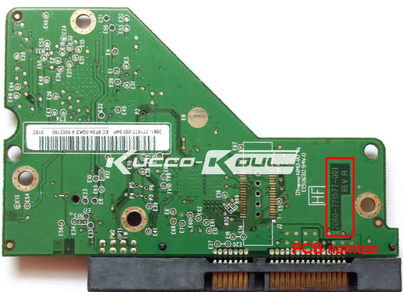 HDD PCB Логическая плата 2060-771577-001 REV A для WD 3 5 SATA восстановление данных жесткого