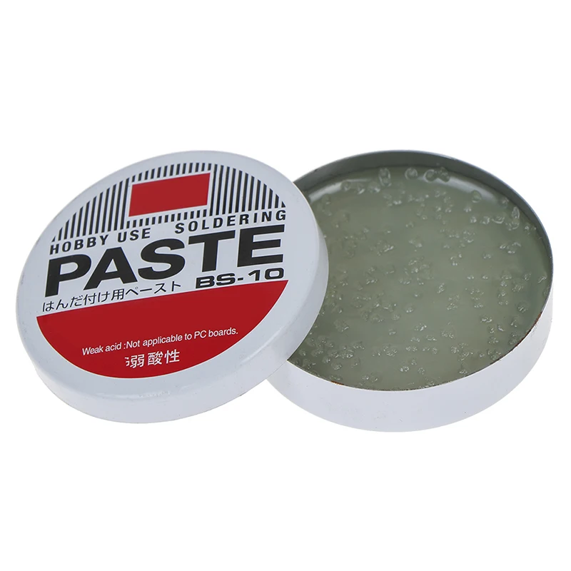 1PC 10g Silver Weak Acid Soldering Solder Paste Flux Grease BS-10 4.5cm Semi Solid | Инструменты