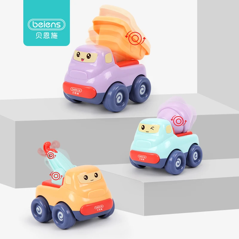 Детская инерционная игрушечная машинка Beiens миксер кран обучающая игрушка для