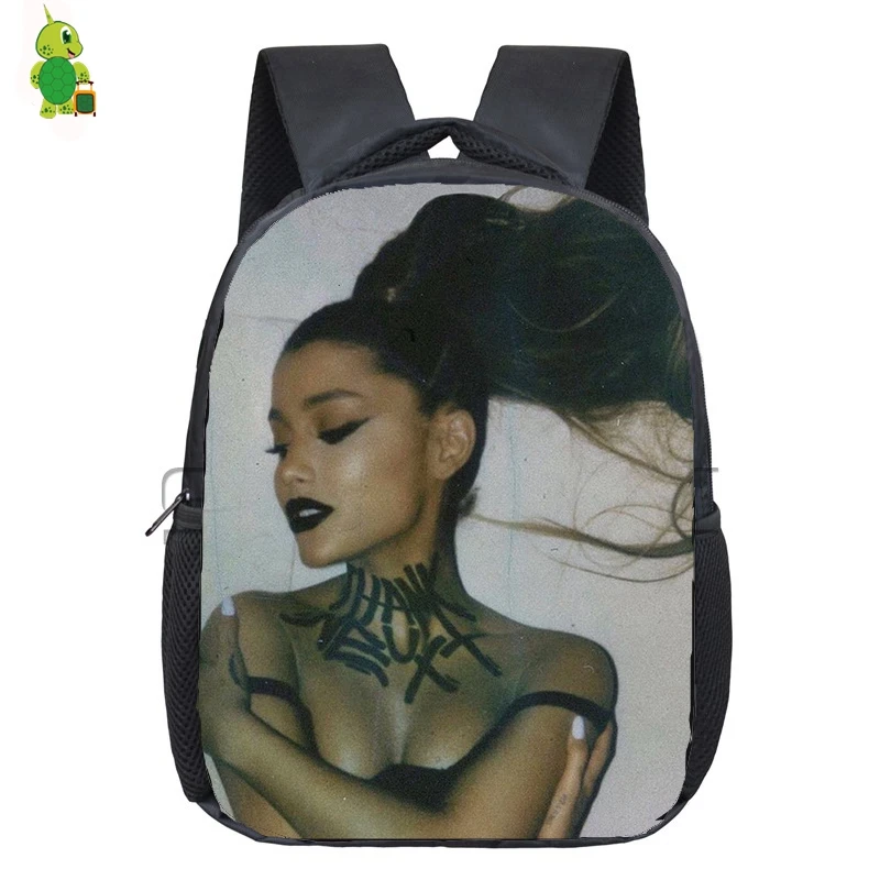 Рюкзак Ariana Grande, школьные сумки для девочек и мальчиков, рюкзак для детей младшего возраста, рюкзак для детского сада, Детские Водонепроницаемые сумки
