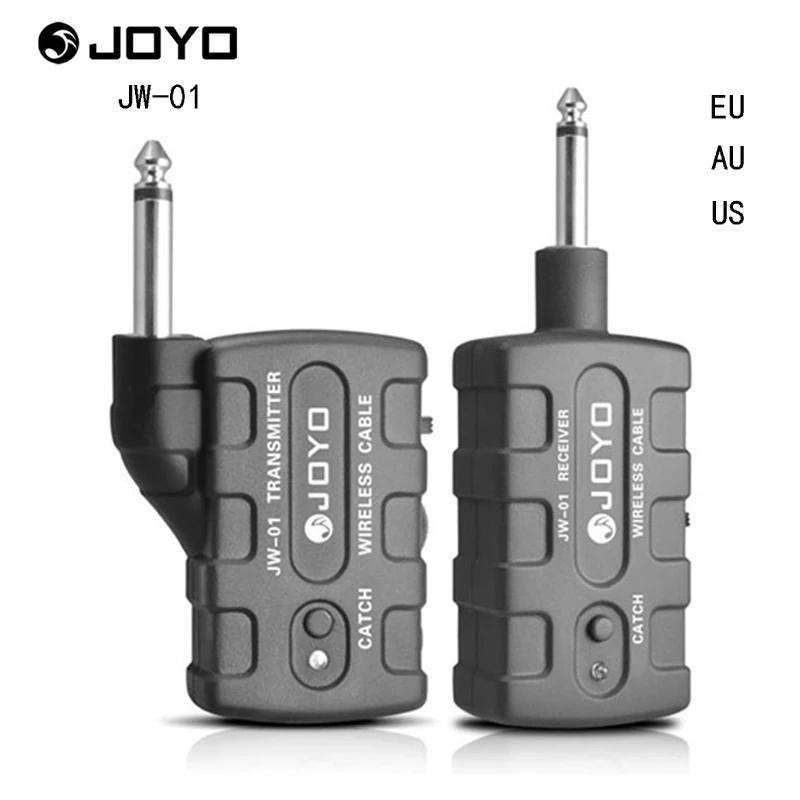 JOYO JW-01 Guitar Wireless Audio Transmitter Receiver guitar Bass keyboards Rechargeable low noise portability | Спорт и развлечения