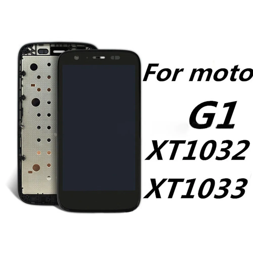 Дигитайзер сенсорного ЖК экрана для Motorola Moto G1 XT1032 XT1033 сменный сенсорный экран