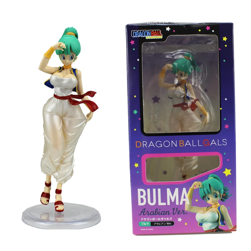 8 &quotDragon Ball Z Аниме Bulma арабское платье Отлитое ver. В коробке 20 см ПВХ фигурка