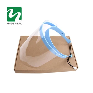 Профессиональная защитная маска для лица с зубными протезами, 1 полка, 10 шт., съемный щит для лица