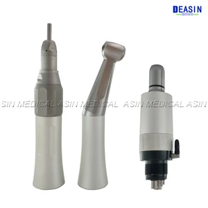Стоматологический низкоскоростной наконечник FX205 с воздушным мотором, нажимная кнопка против ангела, прямая