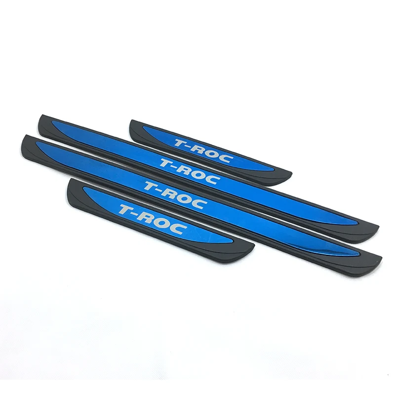 4 шт. накладки на дверные пороги из нержавеющей стали|Хромирование| |