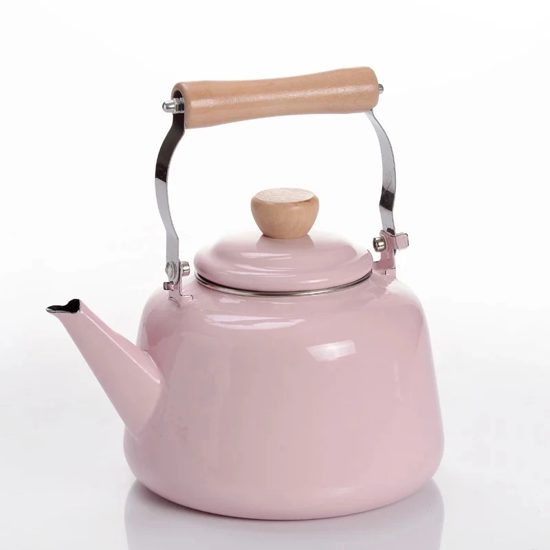 

Japanese thickening porcelain enamel induction cooker teapot cold water kettle milk tea pot electromagnetic furnace general