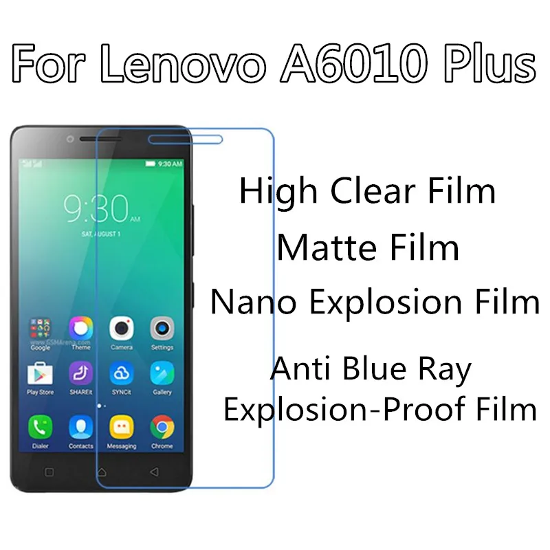 3 шт.  Для Lenovo A6010 Plus Высокая Ultra Clear Фильм Nano Взрыв Фильм. Anti Царапинам Матовая