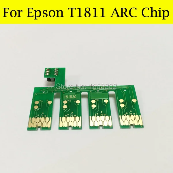 Самый популярный картридж чип для Epson T1811-T1814 XP-102 XP-202 XP-205 XP-302 XP-305 XP-402 XP-405 СНПЧ