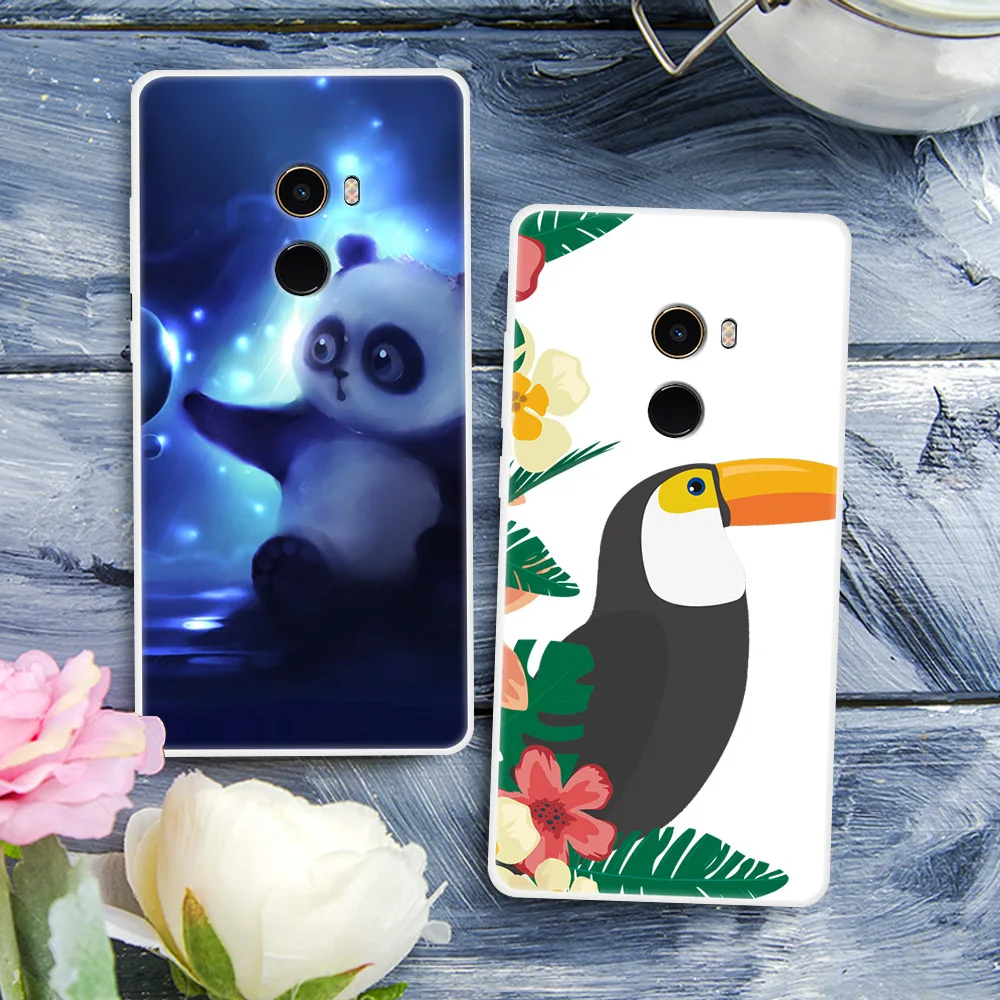 Роскошный чехол из ТПУ с узорами для телефона Xaomi Mi Mix 2 Mix2 Xiaomi силиконовый мягкий