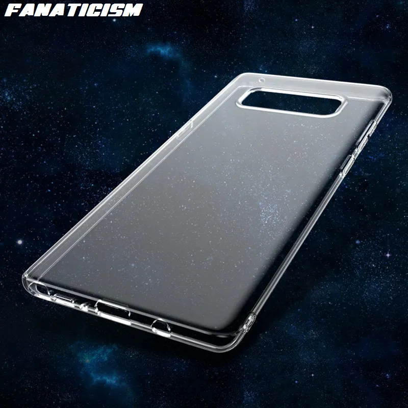 200 шт 1 2 мм мягкий ТПУ гелевый Прозрачный чехол для samsung Galaxy S7 Edge S8 S9 S10 Plus Мягкий