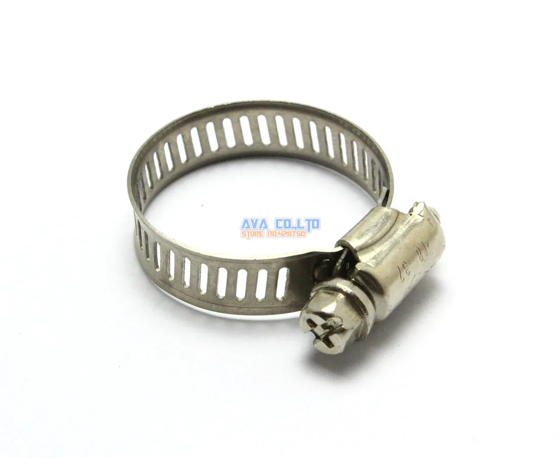 

20 Pieces 18-32mm Hose Clamp Worm Gear Hose Pipe Fitting Clamp