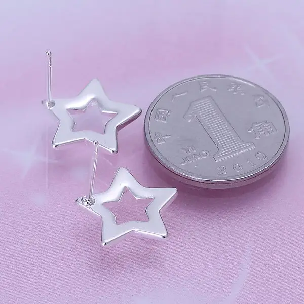 Женские серьги-пусеты в летнем стиле из стерлингового серебра 925 пробы |