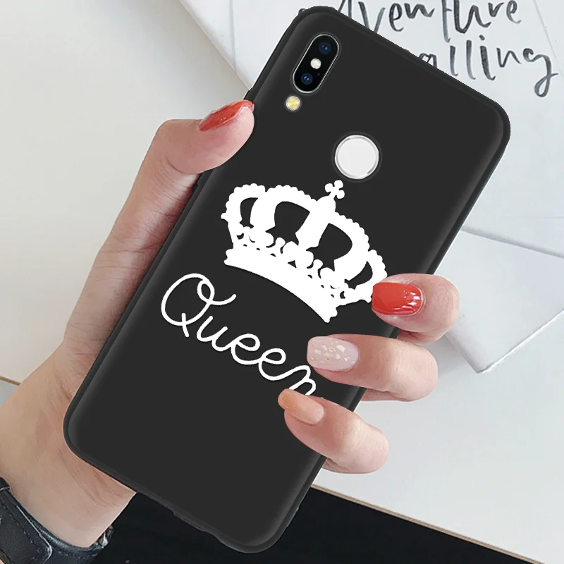 Король queen для huawei P30 Pro P8 P9 P10 P20 Коврики 10 20 Pro Lite для huawei P9 Y5 Y6 Y9 Pro P Smart плюс чехол