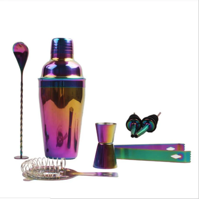 High quality bar tools cocktail shaker set stainless steel Ice filter bartender 550ML | Дом и сад
