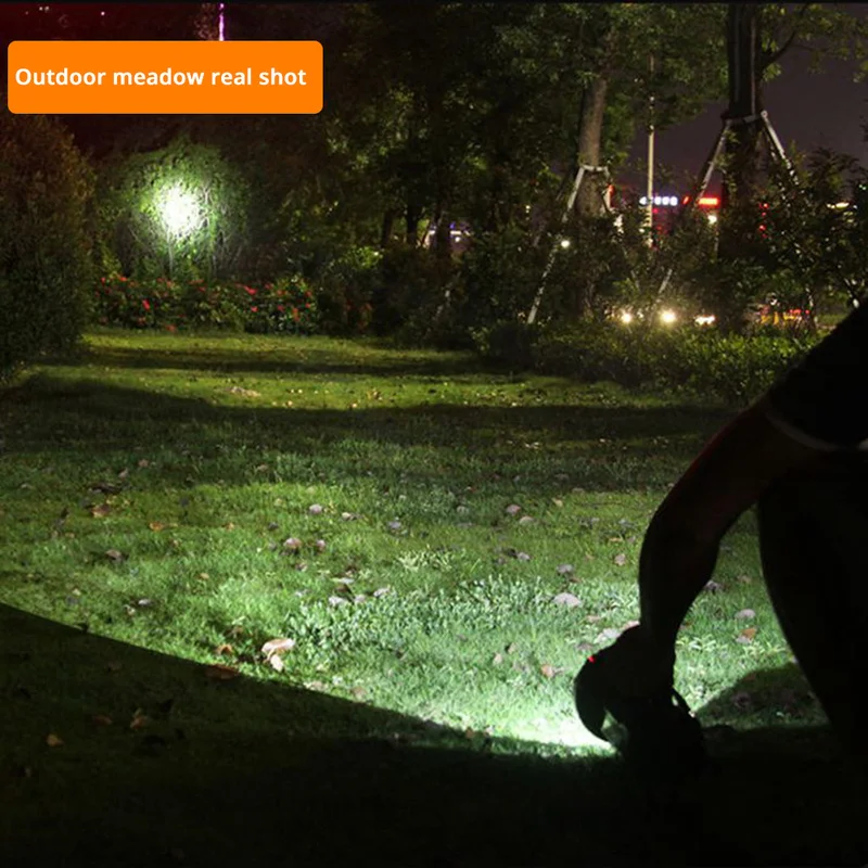 Перезаряжаемый яркий светодиодный светильник 5 Вт мощный поисковый для