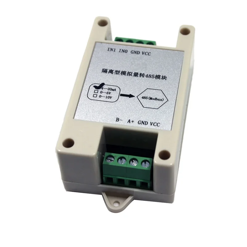 Аналоговый сбор данных ввод и выход в модуль modbus 485 два потока давления процессе