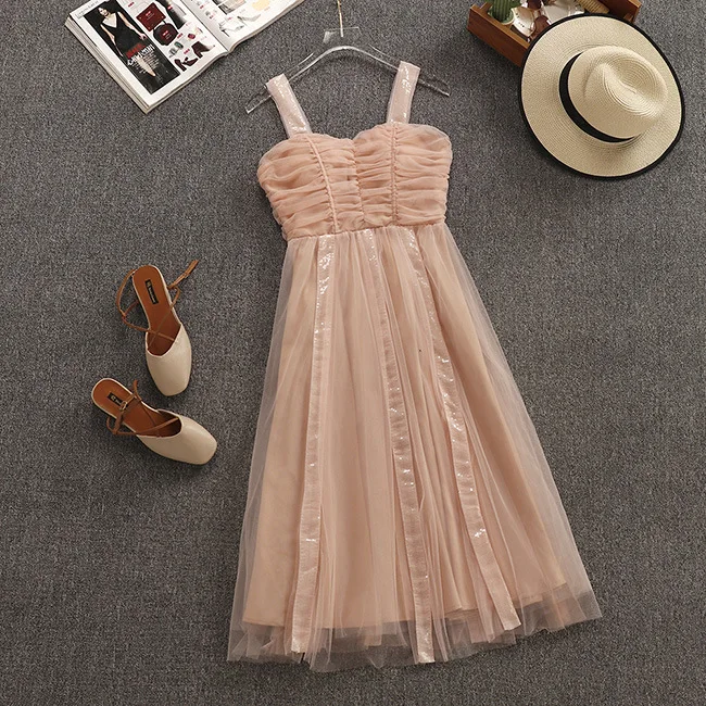 Лето 2019 Новое поступление французский стиль супер фея темперамент сладкий