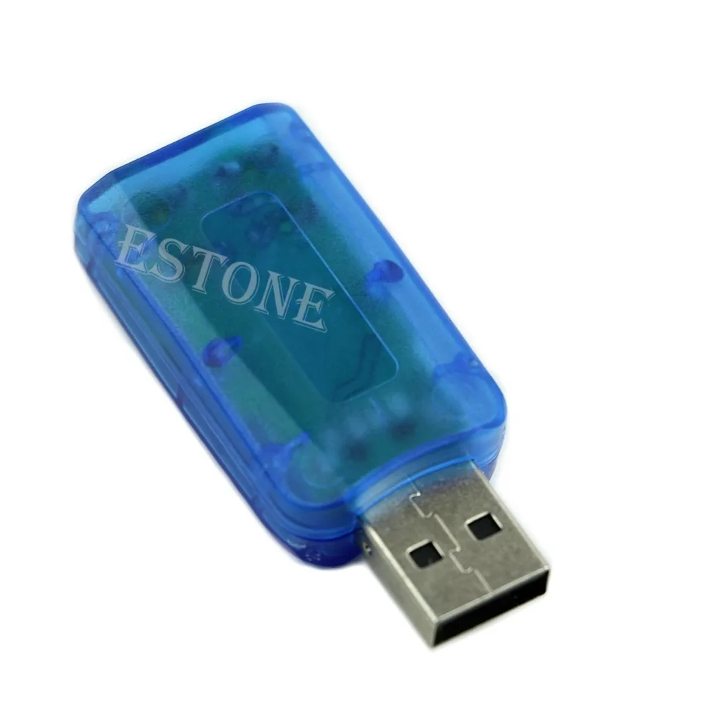 Стереогарнитура с разъемом USB на 3 5 мм для наушников новая звуковая карта 3D