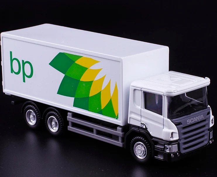 bp 1: 64 DHL контейнер автомобиля сплав транспортных средств Транспорт Играть Модель автомобиля игрушки детские подарки - Цвет: bp