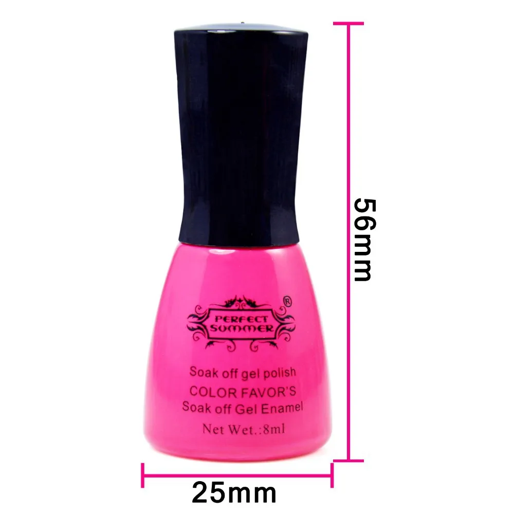 6pcs/lot Temperature Color Changing gel LED UV Soak off Gel Lacquer Nail Art Set | Красота и здоровье