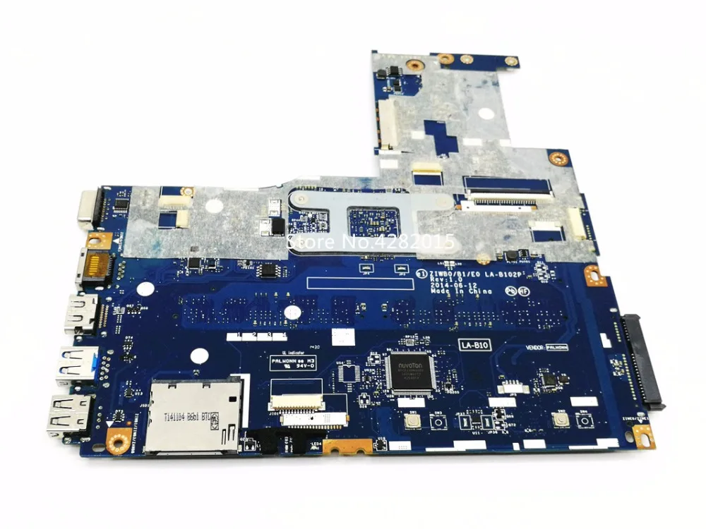 FRU: 5B20G90106 ZIWB0/B1/E0 LA-B102P основная плата для ноутбука lenovo B50-30 материнская плата с процессором Intel SR1YJ N2840 протестирована