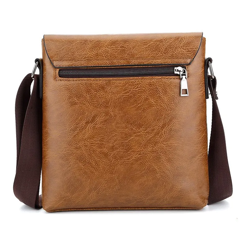 2018 мужская сумка тоут Джип известный бренд новая модная кожаная мессенджер через