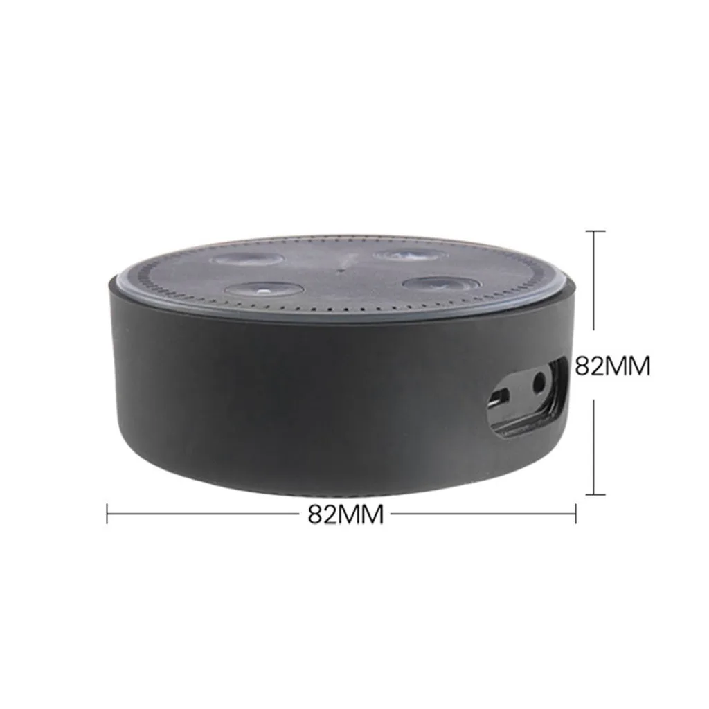 Силиконовый защитный ультратонкий чехол накладка с защитой для Amazon Echo Dot
