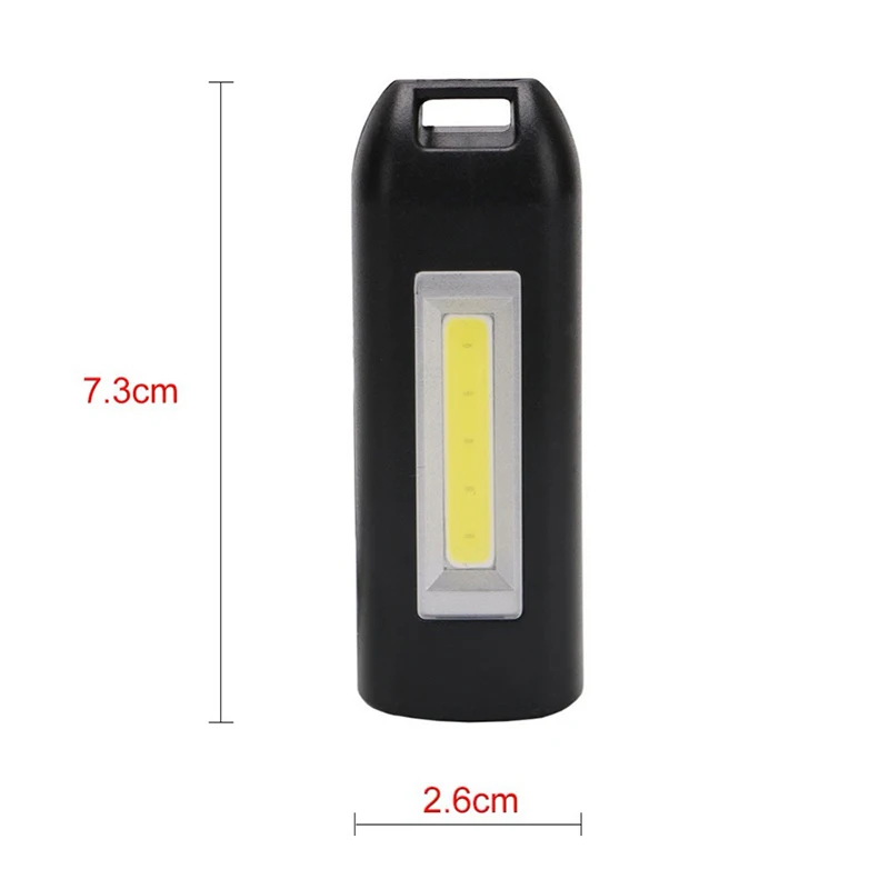 Портативный светодиодный USB Перезаряжаемый фонарик мини брелок Multi Функция удара