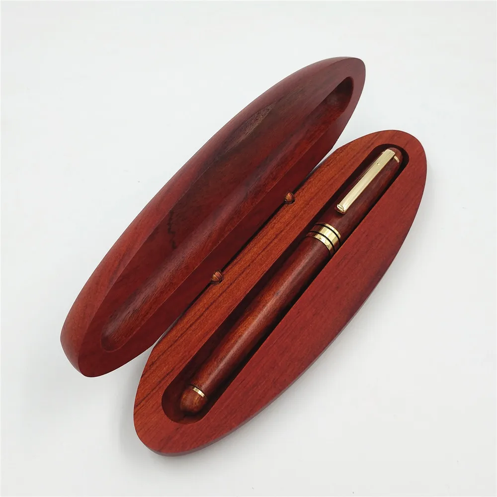 

Rosewood Fountain Pen Set Boutique Creative Company Gift Factory Direct Sales