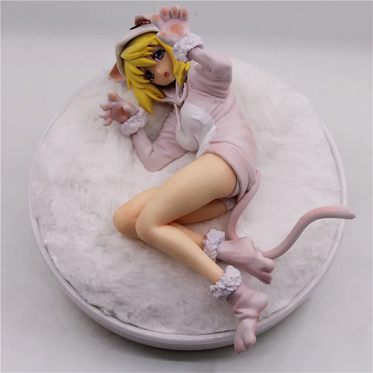 Аниме Infinite Stratos Charlotte Dunois пижама с котом Ver ПВХ экшн фигурка Коллекционная модель