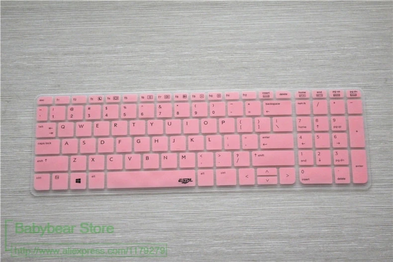 Для Hp Probook 450 Go G2 470 455 G1 G0 S15 / S17 2014 15 6 дюймов Клавиатура силиконовый чехол Защита