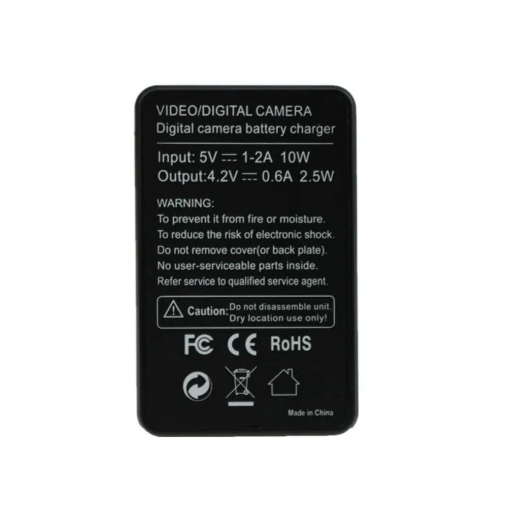 S007 S007E LCD Single Rechargeable Battery Charger for Panasonic DMC TZ1 TZ2 TZ3 TZ4 TZ5 TZ50 TZ15 | Электроника